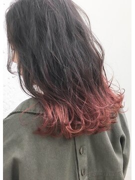 ブルーフェーセス 表参道(blue faces) 『bluefaces』ピンクラベンダー　グラデーションカラー