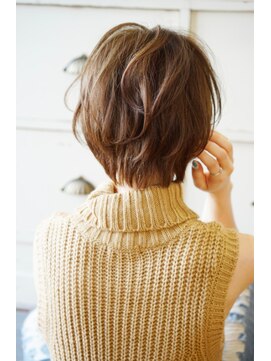 ザ シー 橋本(The C) メルトカラー☆大人かわいいベビーショート／ザシー　アフロート