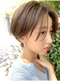 【mee.】ブチ　人気ナチュラルショートヘア　表参道駅3分
