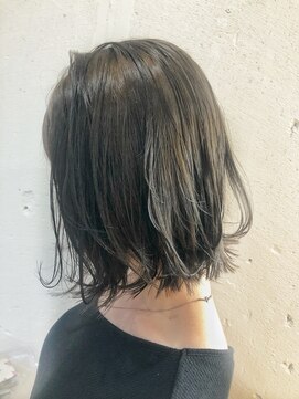 ヘアーワークス ヘルム 渋谷店(HAIR WORKS HELM) [HELM渋谷]外ハネアレンジボブ☆