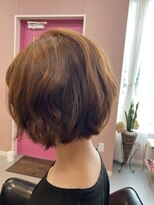オギノ(ogino) 癖毛をいかした重ためボブ♪