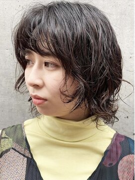 ノラキチジョウジ(NORA KICHIJOJI) #パーマ#ウルフパーマ#ミディアムパーマ#20代・30代・40代