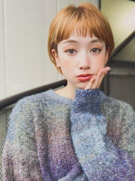 アグ ヘアー フローラ 草津店(Agu hair flola) 《Agu hair》大人ガーリー×モードショート