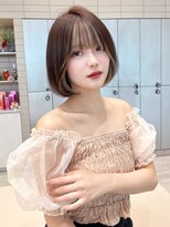 ロンド クラン 岡崎(Lond Clan)&nbsp;伸ばしかけヘア　小顔ヘア　ブリーチなしカラー