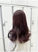 韓国/ブリーチなし/レッドカラー/イルミナ/髪質改善