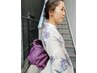 花火大会に♪ 女性限定/浴衣着付け＋ヘアセット　6600円　(浴衣/夏祭り)