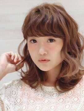 エムスラッシュ ソル センター南(M.SLASH SOL) ■SOLセンター南・2-10■ラブフェミニン暖色系カラーふわミディ