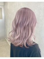 カノンヘアー(Kanon hair)&nbsp;ホワイトラベンダー　ブリーチカラー　ハイトーンカラー