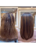 『髪質改善』ストレートエステ（縮毛矯正）（リタッチ可）