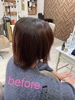 ヘアメイクゼロ 坂戸駅前店(hairmake zero) 【うる艶】選べるカラー+Aujua2ステップトリートメント