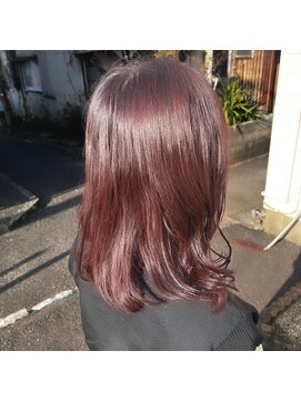 ミル(1001 mille) ピンクカラー/ピンクベージュ/ブリーチ無し