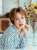 くせ毛風美シルエット