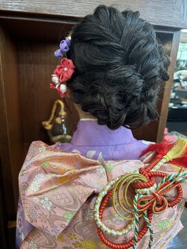 リーグ 青葉台店(League) 『キッズ/七五三/ヘアセット/着物』