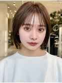 イメチェン前髪小顔ショート_銀座