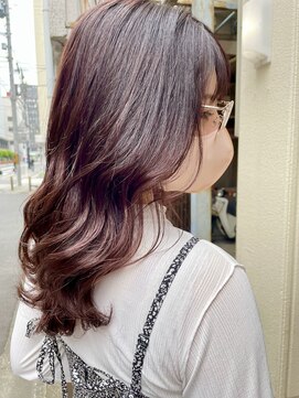 モダンメイド 四条烏丸(modern made) ミディアム20代30代40代カールセミディシアーカラー姫カットボブ