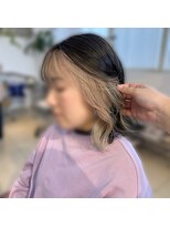 ファーストステージ(First Stage) 顔周りブリーチ!Gray×Beige