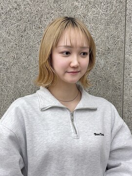 シンヘアー(SHIN HAIR) 【横田芽衣】切りっぱなしボブ