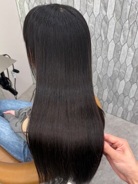 ロンド ブランシュ 錦糸町北口(Lond blanche) 縮毛矯正　グレージュ