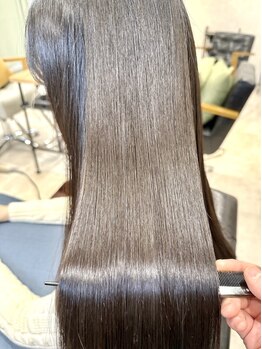 タルテヘア 日吉(talute hair)の写真/話題のネオメテオ/アルテマ酸性なら髪の毛に負担をかけず、ダメージ最小限でストレートが実現！
