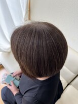 ヘアカラー専門店 キレイ&nbsp;髪質改善 グランドグレイカラー 白髪全体染め