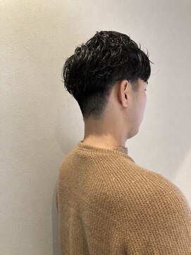 アガヴェ(AGAVe) 大人ナチュラルパーマ/清潔感/ツーブロック