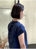 ＊美髪＊大人の艶感ストレートボブ