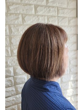 松本平太郎美容室 吉祥寺パートファイブ(PART5) 30代40代50代60代×ディスコネボブ×イノアカラー×ハイライト