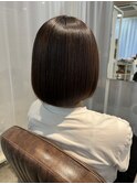 美髪矯正ミニボブ