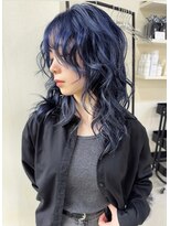 ラ キング(LA KING) ネイビー/ブルーブラック