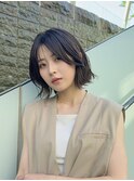 ボブ 20代30代40代ヘア 切りっぱなし 三ノ宮