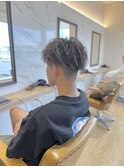ツーブロック×ハードツイストパーマ＊