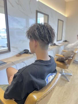 ラポールヘアー(rapport hair) ツーブロック×ハードツイストパーマ*