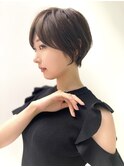 レイヤーカット/顔周り/前髪カット/ショート/ボブ/ボブレイヤー