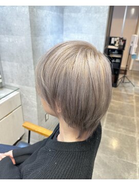 キャラ シャローネ 池袋(Chara Chalone) マッシュウルフ/ハイトーンベージュ/メンズ【池袋/本松】