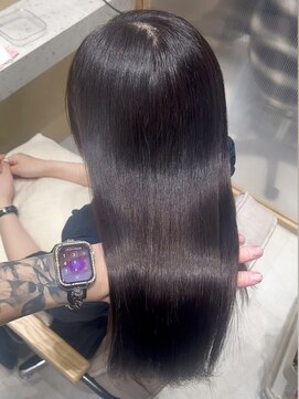 ジーナ サンシャイン通り池袋(Zina) 髪質改善 ブリーチなし ラベンダー ピンク 艶髪【mizuki】