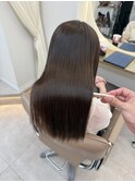 フルコースでも艶髪に美髪縮毛矯正