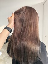 ノートエートル 西金沢(Nought etre)&nbsp;10代/20代/ツヤ髪スタイル/ケアカラー/ケアブリーチ/ベージュ