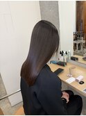 Ribbon Straight×艶感美容液care【表参道/縮毛矯正】