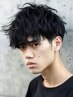 メンズ新学期デビュー応援カラー+カット+トリートメント付¥6600