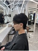 毛流れセンターパート