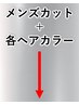 ここから下は【カット＋ヘアカラー】のクーポンです。 (メンズカット/金沢)