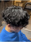 刈り上げマッシュ×シャドウパーマ