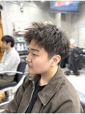 スパイキーショート/ツイストパーマ