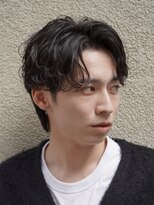 フィフス トウキョウ (fifth TOKYO) ラフな質感が◎スパイラルパーマ×センターパート