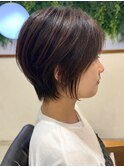 顔型別ヘアスタイル/似合わせ診断/ショートボブ/小顔