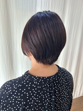 ココカラヘアー ニコ(cococara hair nico) 丸みショート/ショートボブ/前髪あり
