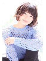 [K-two銀座]ふんわり小顔ボブ～パーマで輪郭補正～