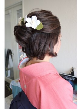 ヘアアンドスパ ナチュラ(Natura) アップ着付け