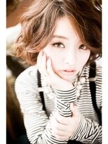 オハナ(ohana)&nbsp;【ohana/表参道】大人可愛いトップからのふんわりパーマのボブ