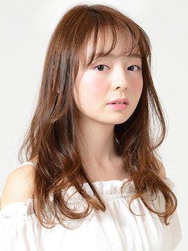 アース 武蔵境店(HAIR & MAKE EARTH) 透けバングのセミウエットストレート【EARTH武蔵境】